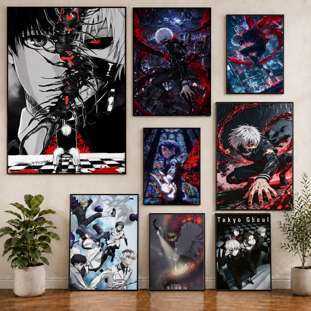 Tokyo Ghoul Mask - Anime Tokyo Ghoul Ken Kaneki Poster