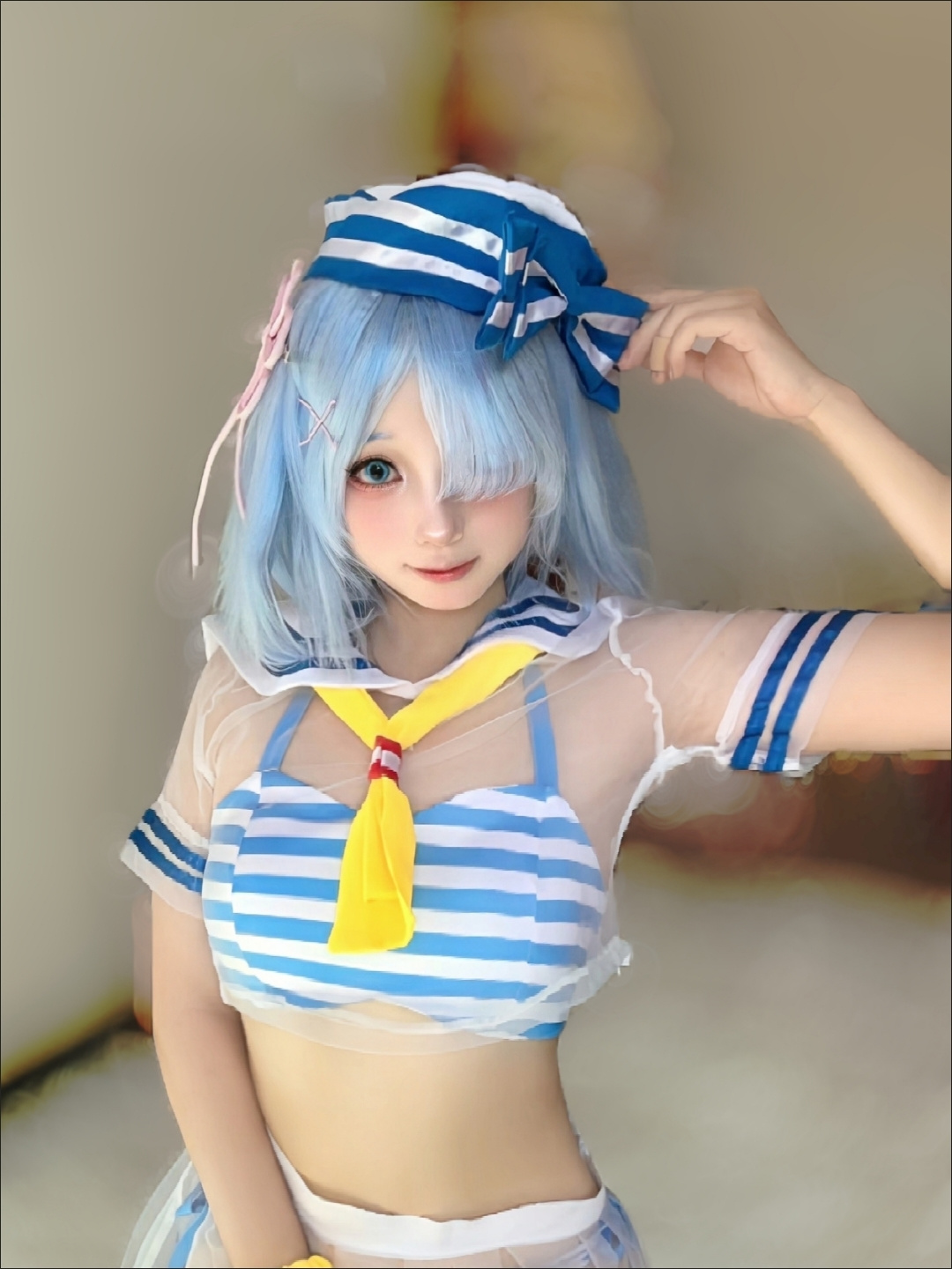 Anime Cosplay Re Zero - Re:Zero Rem Cosplay Costume - Cute