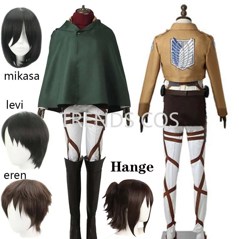 Attack Titan Cloak - Cosplay Anime Levi Ackerman Mikasa Ackerman