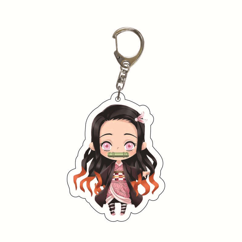 Demon Slayer Anime Acrylic Key - Anime Cosplay Nezuko review and price