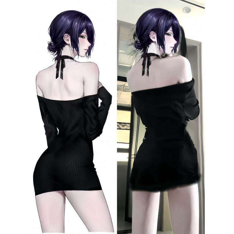 Anime Chainsaw Man Reze Cospla - Anime Cosplay Black Girl review and price