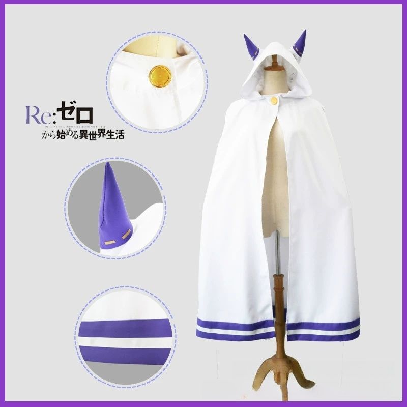 Emilia Cosplay Re Life in a di - Anime Cosplay Re Zero review and price