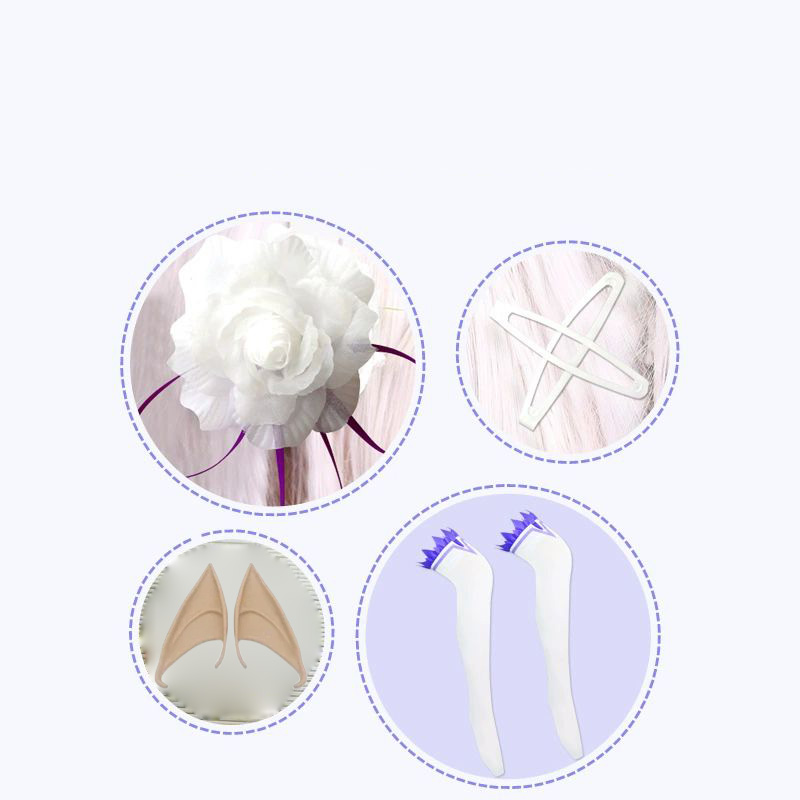 Emilia Cosplay Re Life in a di - Anime Cosplay Re Zero review and price