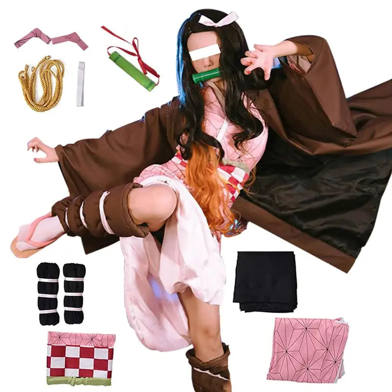 New Halloween Cosplay Anime De - Anime Cosplay Nezuko review and price