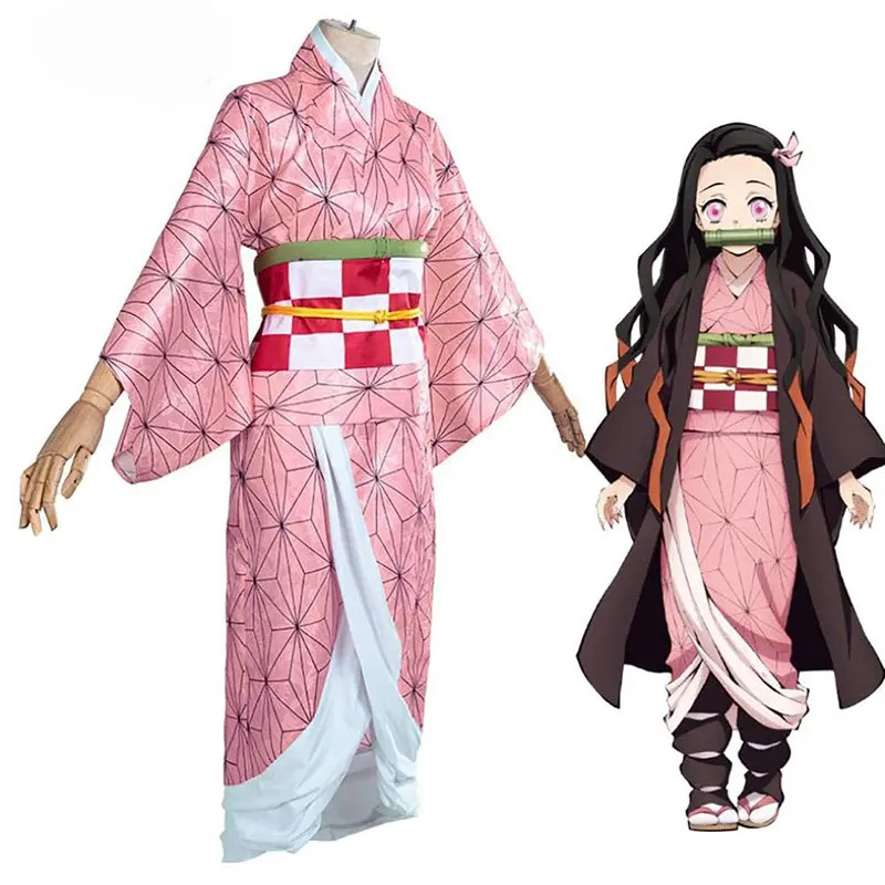 New Halloween Cosplay Anime De - Anime Cosplay Nezuko review and price