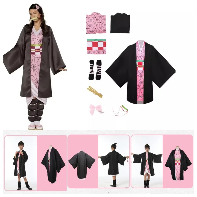 Halloween Anime Kamado Nezuko  - Anime Cosplay Nezuko review and price