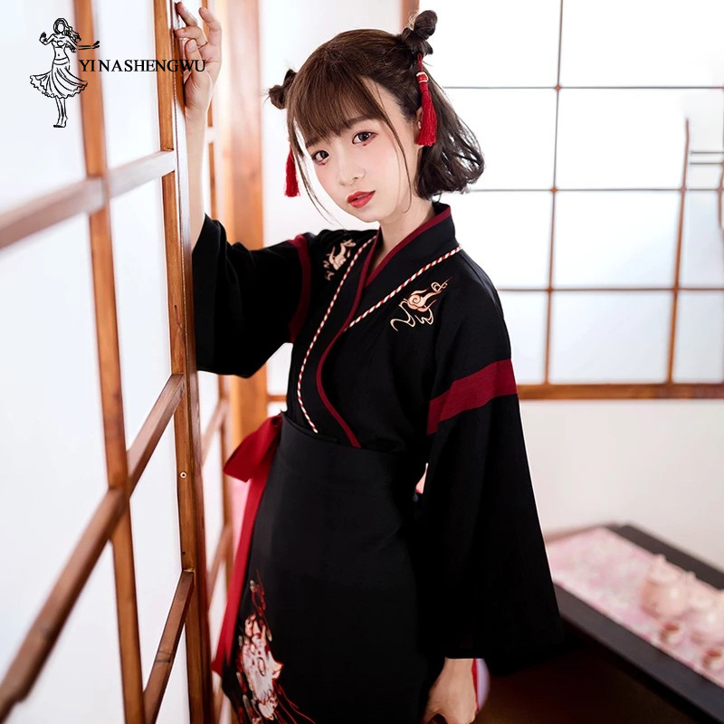 Japanese Dress Kimono Woman Bl - Demon Slayer Haori review and price