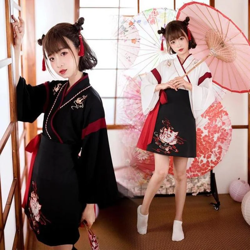 Japanese Dress Kimono Woman Bl - Demon Slayer Haori review and price