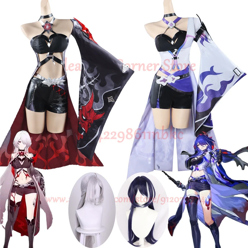 In Stock Acheron Cosplay Costu - Anime Cosplay Youtube review and price
