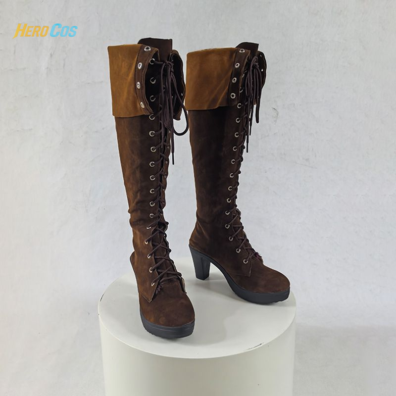 Game Devil Cry 4 Lady Cosplay  - Cosplay Anime Shoes review and price
