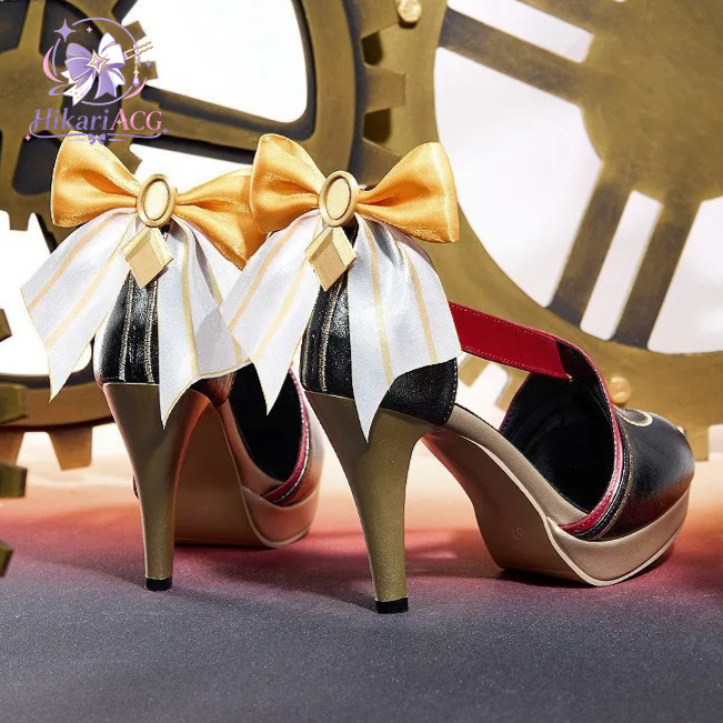 High Heel Shoes Sandrone Mario - Cosplay Anime Shoes review and price