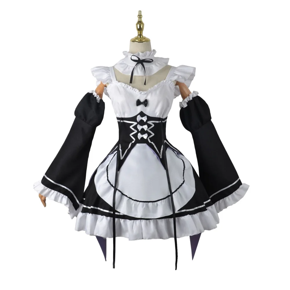 Anime Ram Rem Maid Cosplay Re  - Anime Cosplay Re Zero review and price